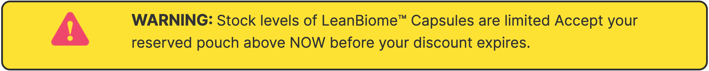 LeanBiome - WARNING